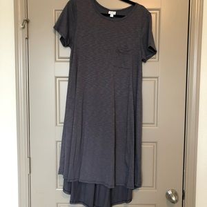 Heathered gray LuLaRoe Carly NWOT